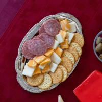 Sterlingcraft Oval Serving Tray