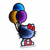 Hello Kitty Balloons Ekkolight 24