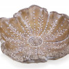 Carved Wood Design Flower Bowl 12.75