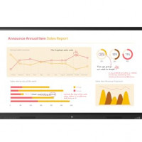 LG 65TR3BQ-B 65IN CREATEBOARD NON-OS TOUCH 4K UHD 40PT IR HDMI 3YR WARR