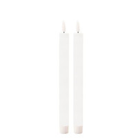 FIA Wick White Taper Candle (Set of 2)
