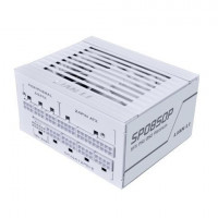 Lian Li SP 850W Full Modular Power Supply with 12V-2x6 Cable - ATX 3.1 & PCIE 5.1 Compliant, Cybenetics Platinum Efficiency - 100% Japanese 105 C Capacitors - White (SP0850P.W)