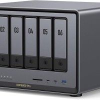 UGREEN NASync Pro 6-Bay Desktop NAS, Intel i5 1235u 10-Core CPU, 8GB DDR5 RAM, 128G SSD, 2 * 10GbE, 2 * M.2 NVMe Slots, 8K HDMI, 2 * TBT4, Network Attached Storage (Diskless)