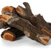 HPC 9/16-Piece Weathered Oak Concrete Outdoor Fire Logs