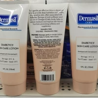 Diabetics Skin Care Lotion  (3-Pack) Borage Oil & Sunflower Seed Oil 6 Fl Oz each