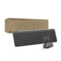 Logitech 920-013303 SIG SLIM WIRED MK625 COMBO FOR BUSINESS (GRAPHITE) - BROWN BOX