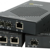Perle Systems 05079900 S-1110HP-SFP-XT MEDIA CONVERTR 10/100/1000 SFP SLOT HI-POE