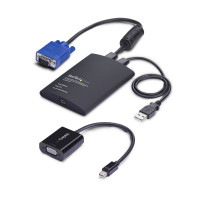 Startech NOTECONS02-VGA-MDP USB CRASH CART ADAPTER - VGA/MINI DISPLAYPORT KVM CONSOLE