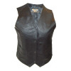 Ladies Plain Side Vest with Gun Pockets
