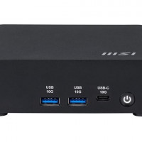 MSI Cubi NUC AI 1UMG CUBI NUC AI 1UMG-044US Desktop Computer - Intel Core Ultra 5 125H - 16 GB - 1 TB PCI Express NVMe SSD - Mini PC - Black