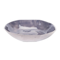 Metallic Aluminum Bowl 13.75