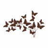Rusted Metal Butterfly Wall Sculpture 28.75