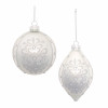 Glittered Ornaments (Set of 6)