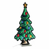 Tree w/Ornament Ekkolight 47