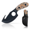 Maxam Maxam Camo Fixed Blade Knife, All in One Skinning Knife with Gut-Hook, for Hunters and Outdoors
