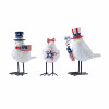 Americana Bird Figurine (Set of 3)