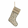 Pine and Pinecone Print Stocking 20