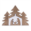 Nesting Wood Nativity Display 12