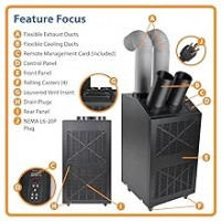 Eaton SRCOOL24KE PORTABLE AC UNIT 24KBTU 7KW FOR SERVER ROOMS 208/240V R32