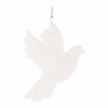 Metal Dove Bird Ornament (Set of 6)