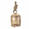 Distressed Metal Bell Ornament (Set of 8)