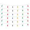 LED Lighted Strand with Classic Bulb Design (Set of 6 Strands)
