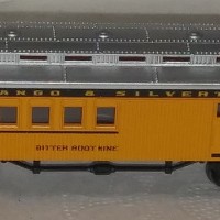 Bachmann Durango & Silverton Bitter Root Mine Passenger Car