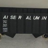 Bachmann  Durango & Silverton  Kaiser Aluminum 26361 2 Bay Open Hopper Car