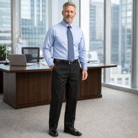 Men's Black Dress Pants  32x30