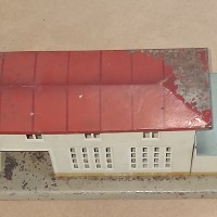 Vintage Tole Kibri Railway Station  with Clock Tower